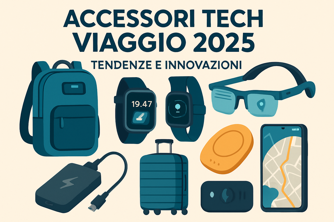 Accessori Tech Viaggio 2025: Tendenze e Innovazioni