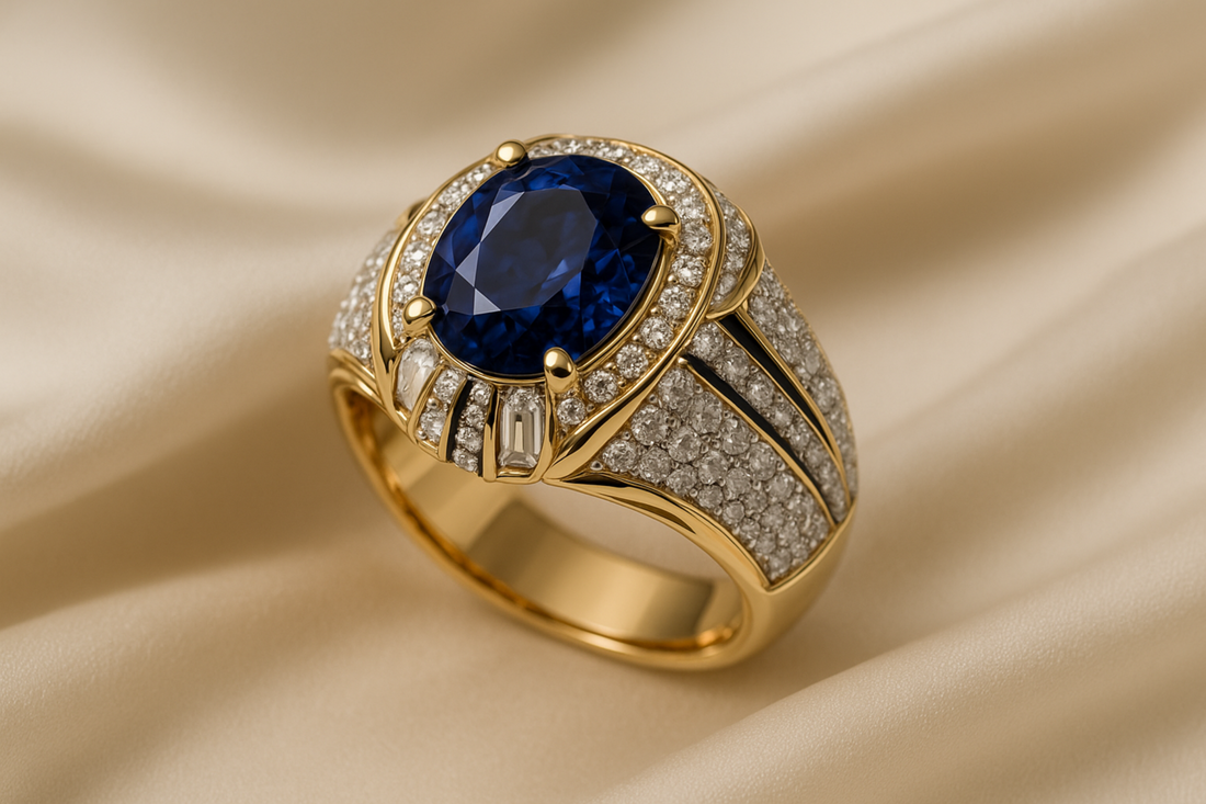 "Anello Zaffiro Blu: Storia e Potere "