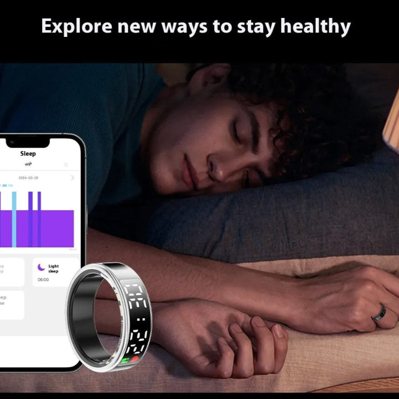 Anello Smart Touch Screen Digitale - Top Viaggiare Solutions™