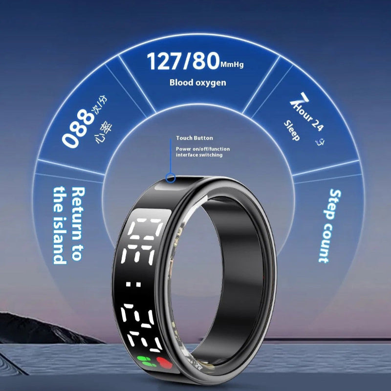 Anello Smart Touch Screen Digitale - Top Viaggiare Solutions™
