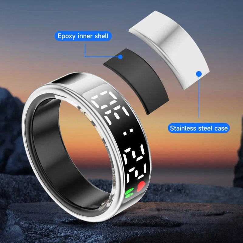 Anello Smart Touch Screen Digitale - Top Viaggiare Solutions™
