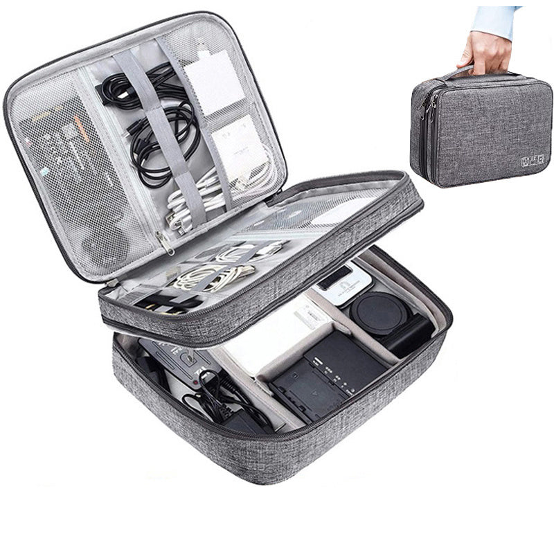 Borsa Organizzatrice Elettronica da Viaggio - Impermeabile e Multifunzione Pro