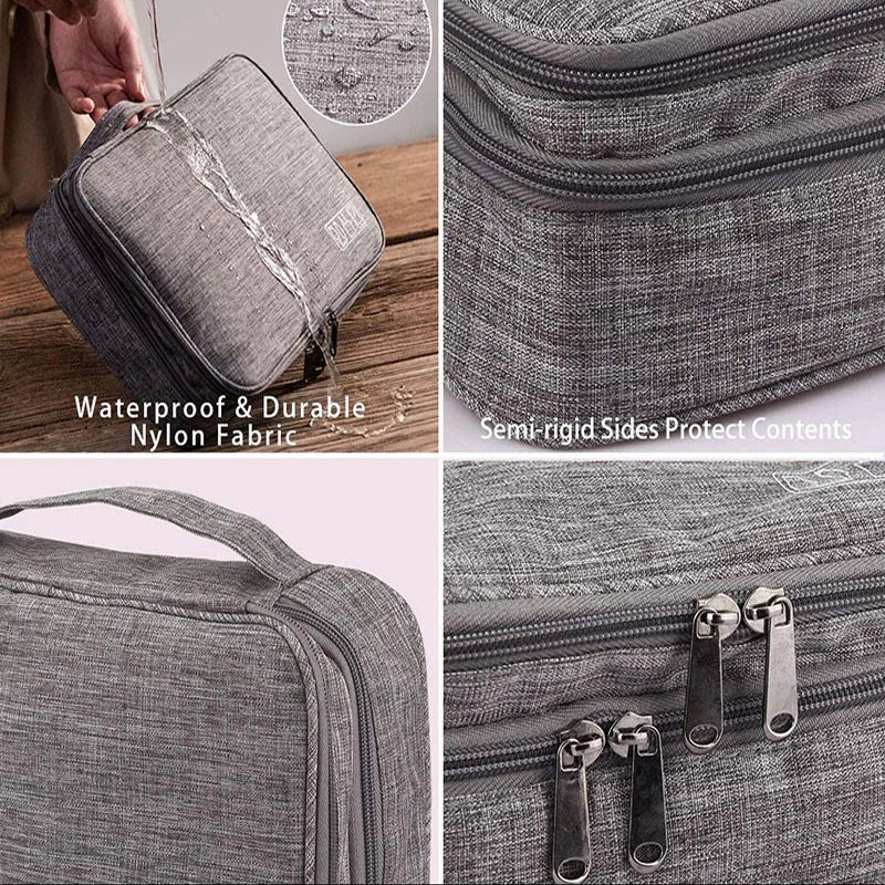 Borsa Organizzatrice Elettronica da Viaggio - Impermeabile e Multifunzione Pro