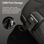 Borsa Tracolla Uomo Antifurto - Impermeabile - Top Viaggiare Solutions™