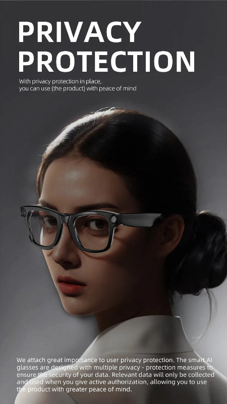 Occhiali AI Smart- Anti-Shake - Riconoscimento - Top Viaggiare Solutions™