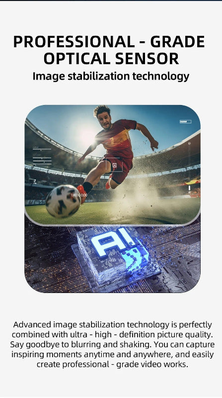 Occhiali AI Smart- Anti-Shake - Riconoscimento - Top Viaggiare Solutions™