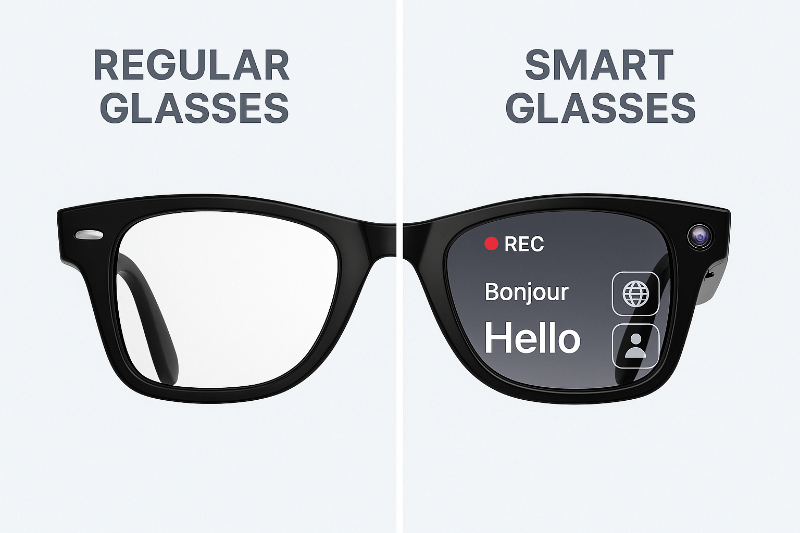 Occhiali AI Smart- Anti-Shake - Riconoscimento - Top Viaggiare Solutions™