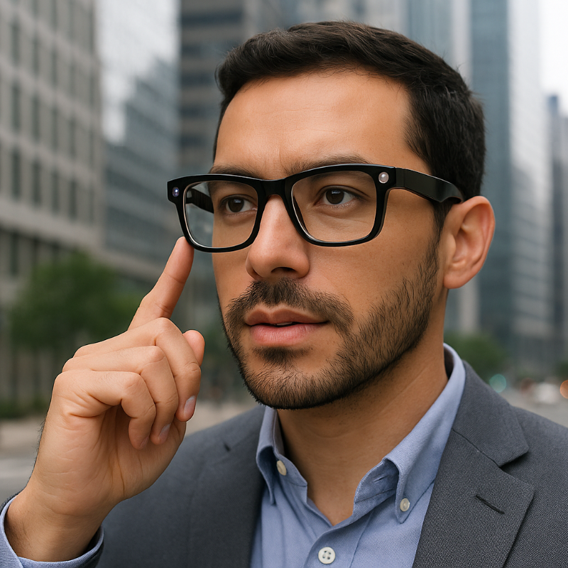 Occhiali AI Smart- Anti-Shake - Riconoscimento - Top Viaggiare Solutions™