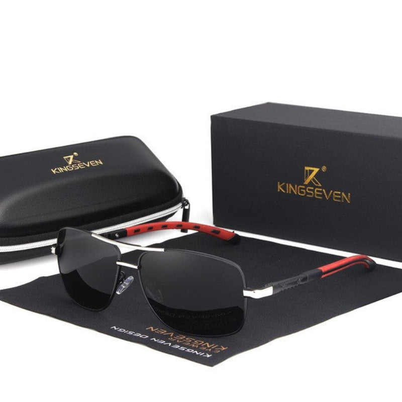 Occhiali da Sole Uomo Polarizzati UV400 - Protezione Totale - Top Viaggiare Solutions™