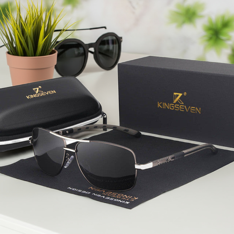 Occhiali da Sole Uomo Polarizzati UV400 - Protezione Totale - Top Viaggiare Solutions™