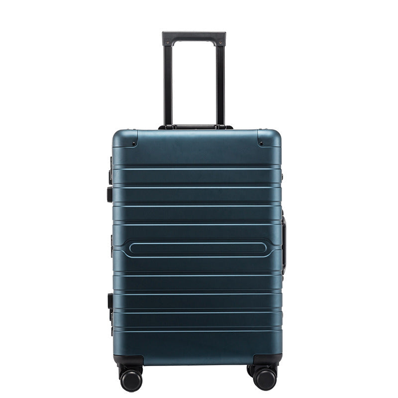 Valigia trolley in lega alluminio magnesio ultra leggera con ruote universali premium