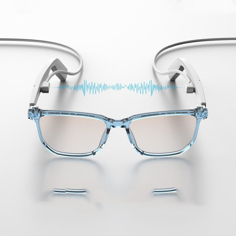Occhiali smart Bluetooth chiamate vivavoce musica protezione luce blu unisex