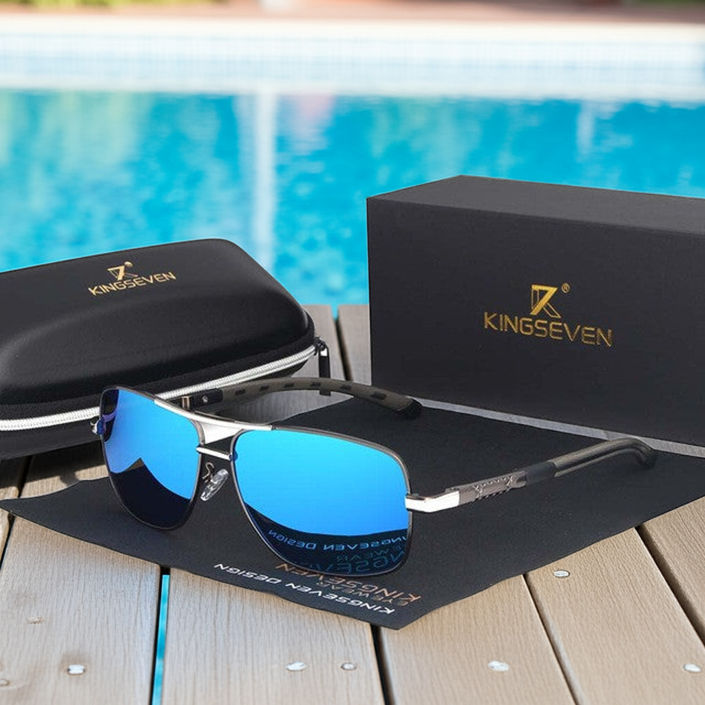 Occhiali da sole uomo polarizzati UV400 protezione totale lenti anti-riflesso outdoor