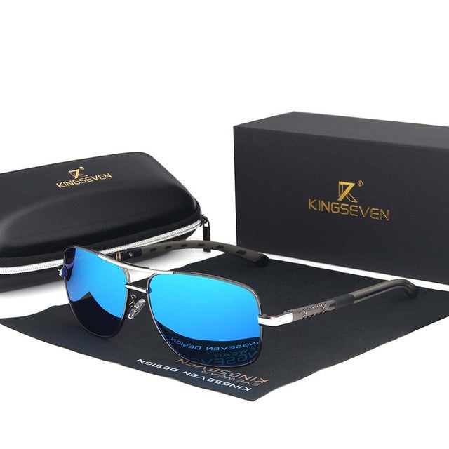 Occhiali da sole uomo polarizzati UV400 protezione totale lenti anti-riflesso outdoor