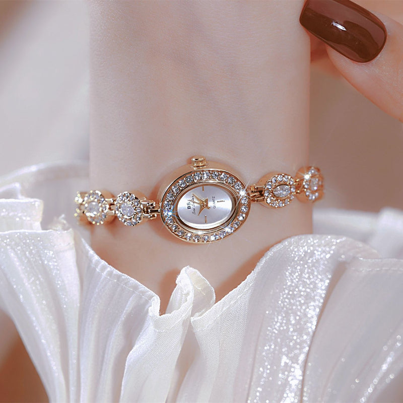 Orologio di Lusso con Gemme Colorate e Ovale - Top Viaggiare Solutions™