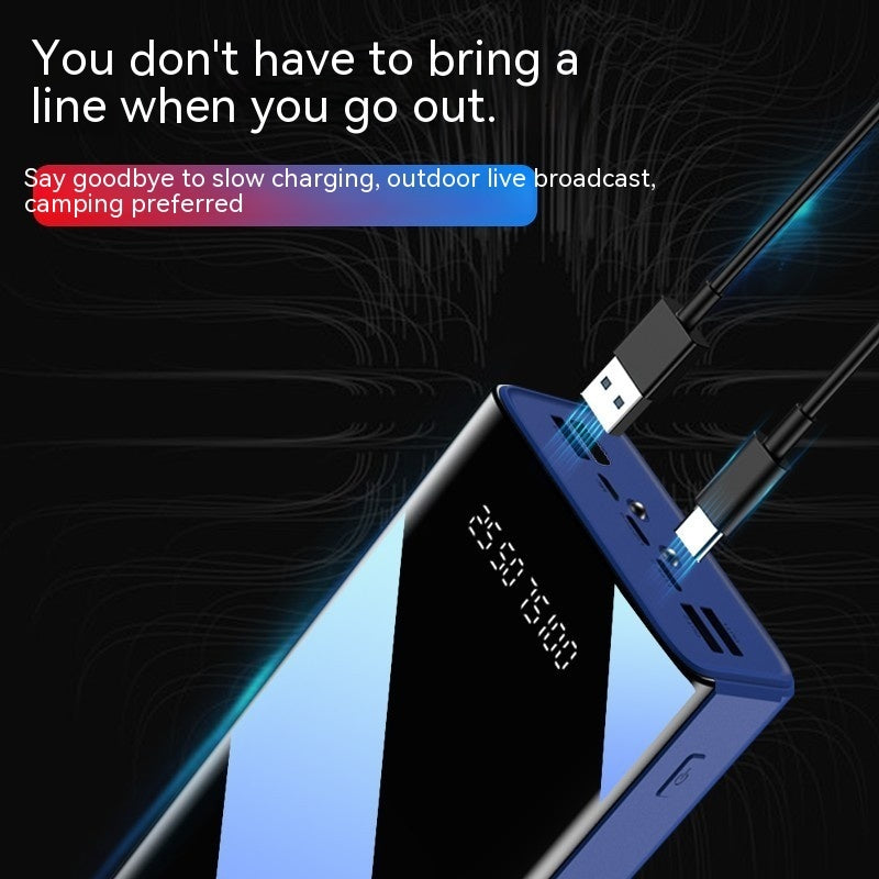 Power Bank 50000mAh Ultra-Capacità - 4 Porte Ricarica Rapida Simultanea