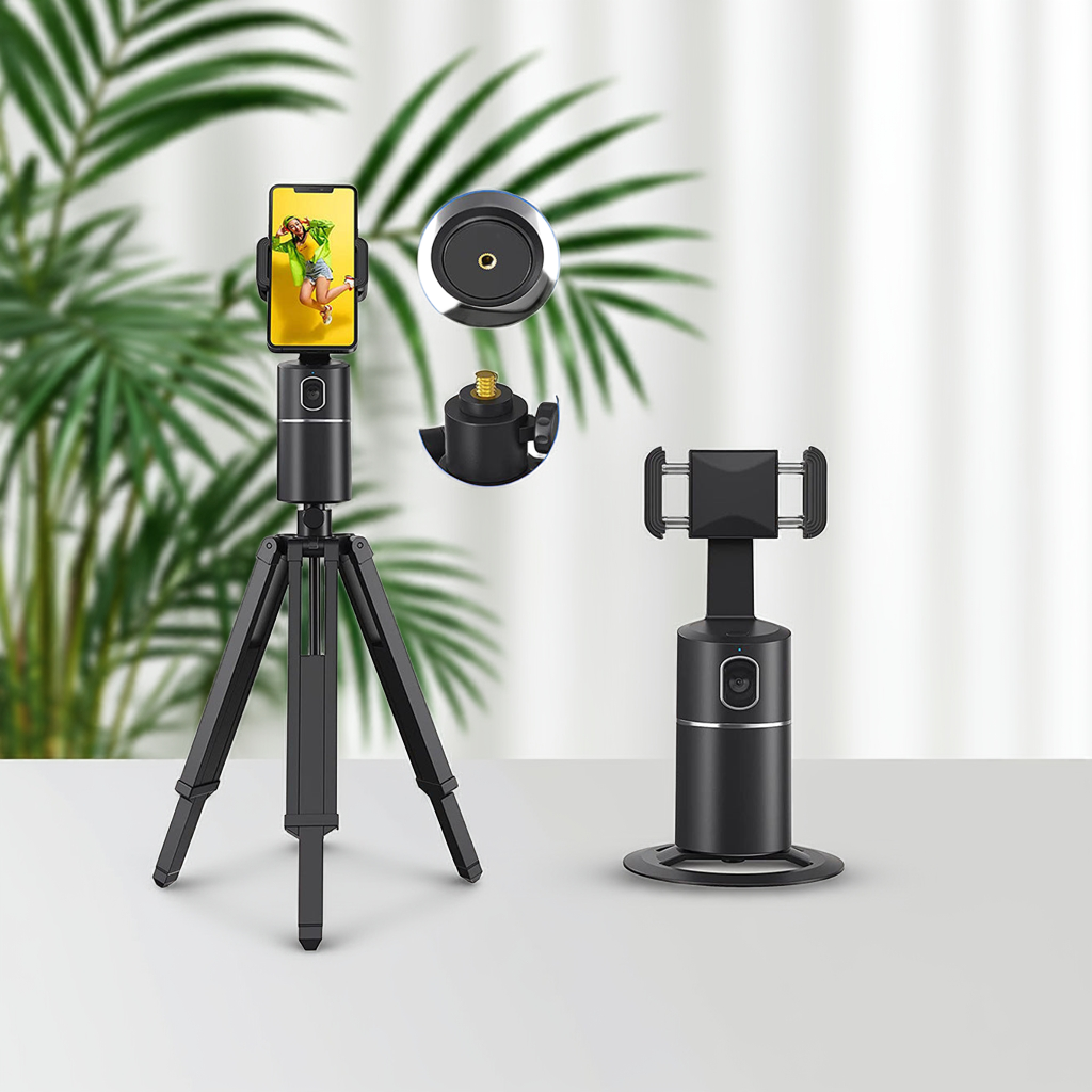  SelfieBot Pro - Supporto Intelligente con Tracciamento Viso Automatico 360°
