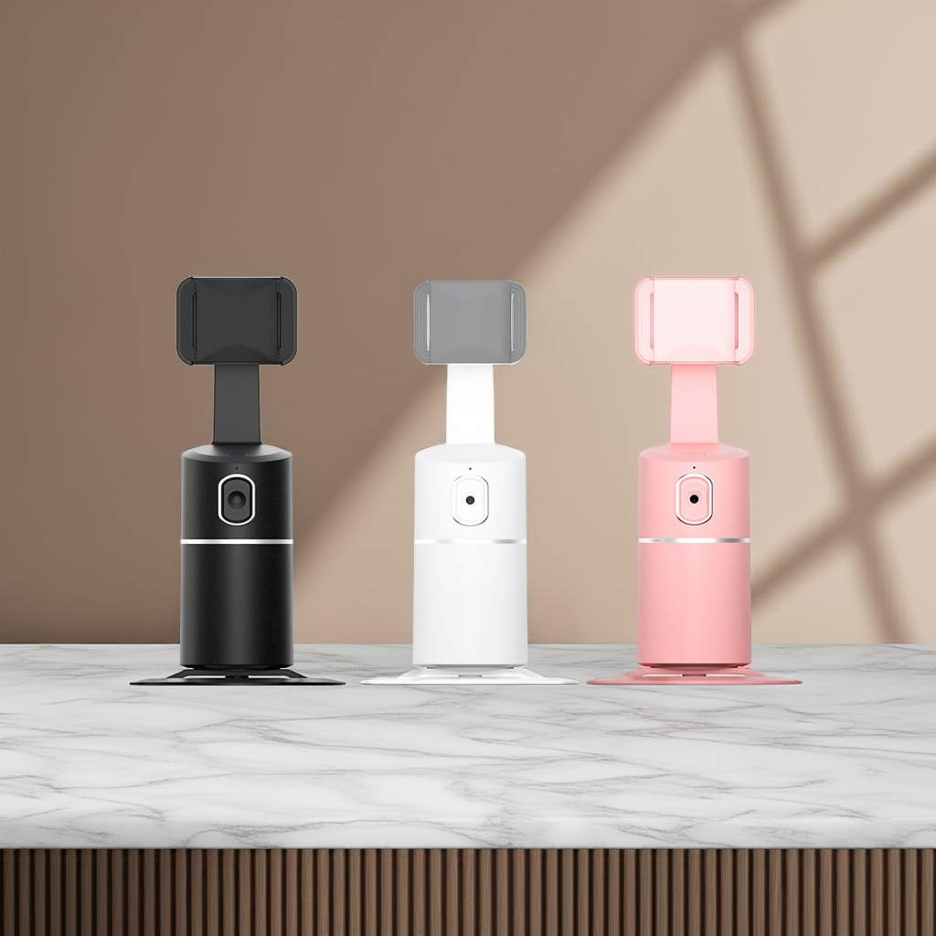  SelfieBot Pro - Supporto Intelligente con Tracciamento Viso Automatico 360°