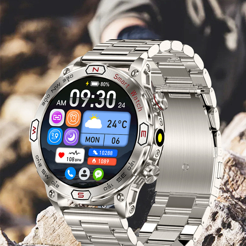 HD AMOLED Smartwatch with Bluetooth Calling - Multifunctional Sports Watch