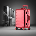 Valigia Trolley Lega di Alluminio e Magnesio  – Leggera e Resistente - Top Viaggiare Solutions™