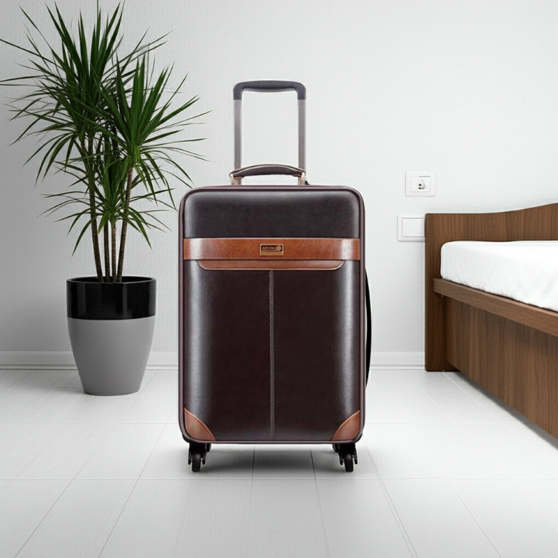 Valigia Trolley Uomo in Pelle  - Tasche Laptop - 16/20/24" - Top Viaggiare Solutions™