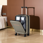 Valigia Espandibile da 20 Pollici in ABS e PC – Resistente e Leggera - Top Viaggiare Solutions™